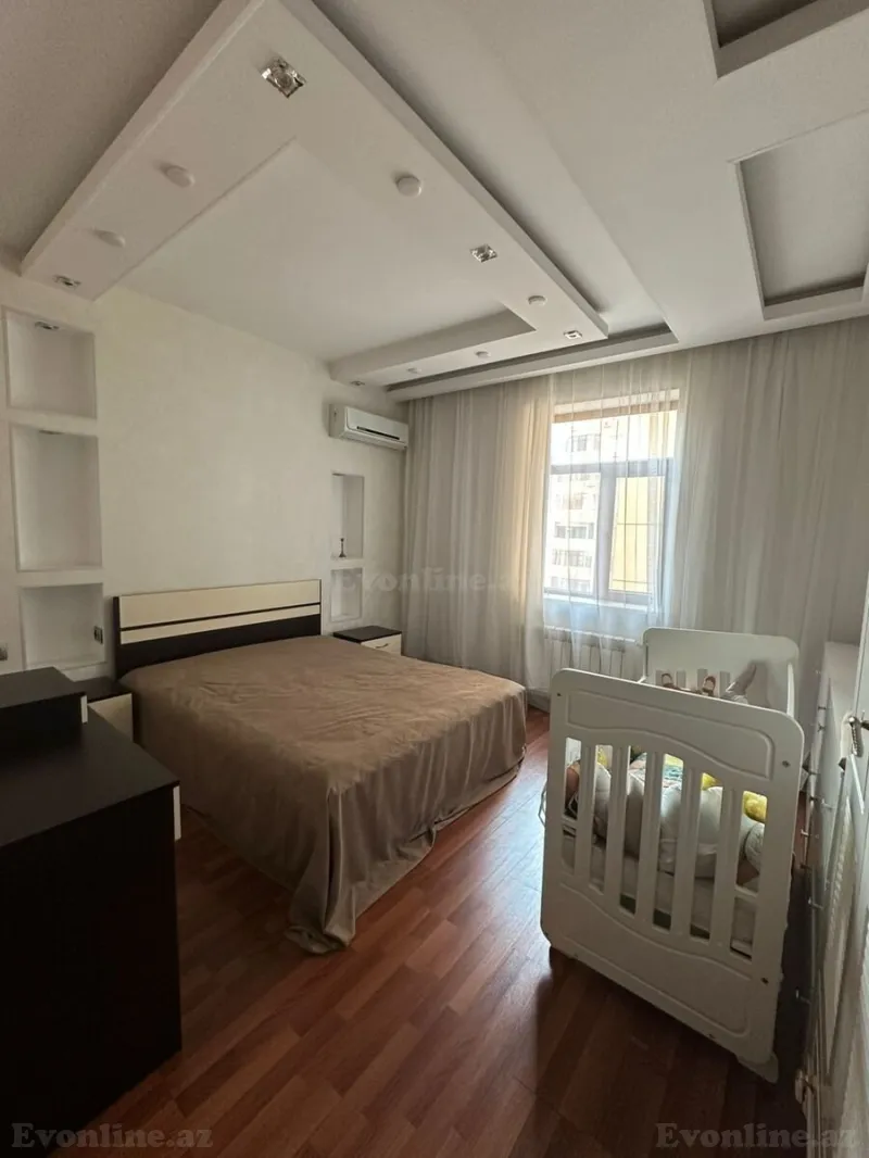 Kirayə verilir 2 otaqlı Mənzil Yeni tikili 82 m² Nəsimi r. - şəkil 5