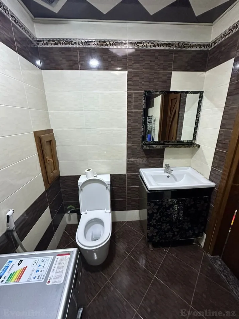 Kirayə verilir 2 otaqlı Mənzil Yeni tikili 82 m² Nəsimi r. - şəkil 9