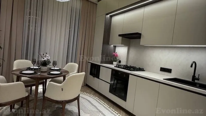 Kirayə verilir 3 otaqlı Mənzil Yeni tikili 115 m² Nəsimi r. - şəkil 4