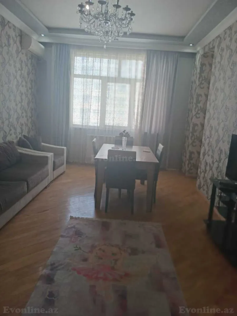 Kirayə verilir 3 otaqlı Mənzil Yeni tikili 85 m² 1-ci mikrorayon