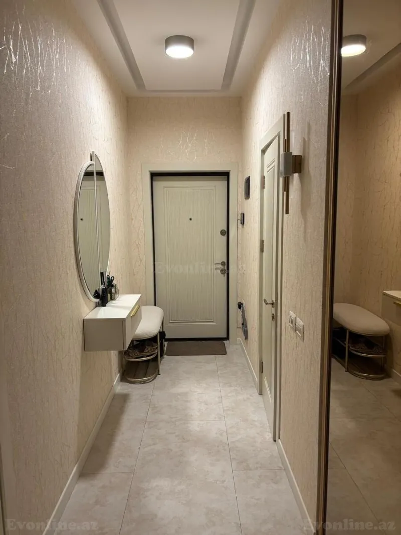 Kirayə verilir 2 otaqlı Mənzil Yeni tikili 85 m² Nəsimi r. - şəkil 4