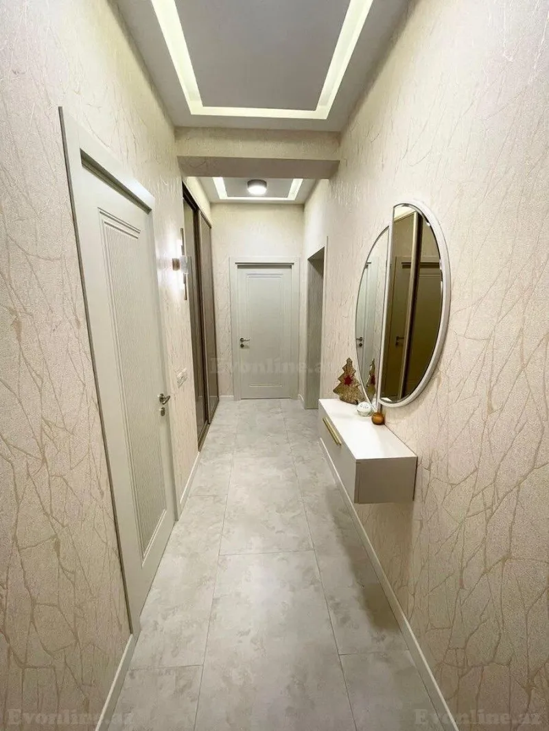 Kirayə verilir 2 otaqlı Mənzil Yeni tikili 85 m² Nəsimi r. - şəkil 6