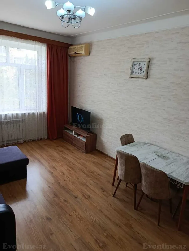 Kirayə verilir 2 otaqlı Mənzil Köhnə tikili 55 m² Nizami m. - şəkil 4