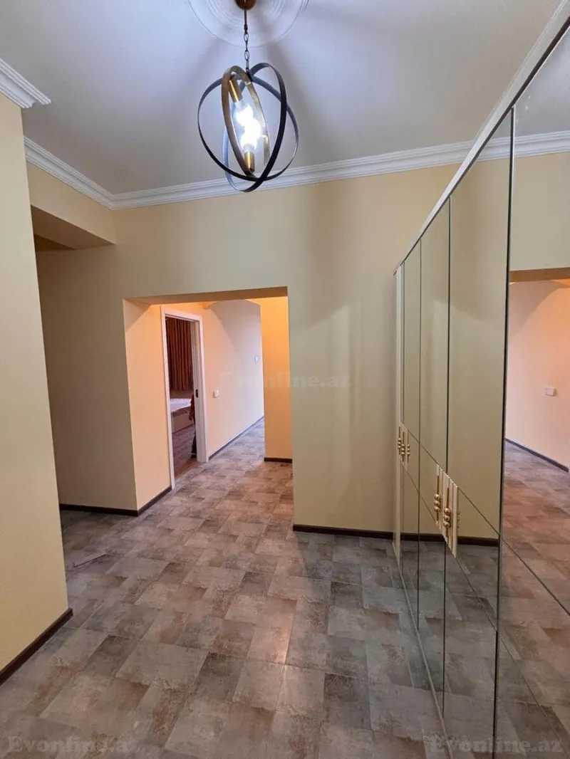 Kirayə verilir 2 otaqlı Mənzil Yeni tikili 75 m² Nərimanov r. - şəkil 3