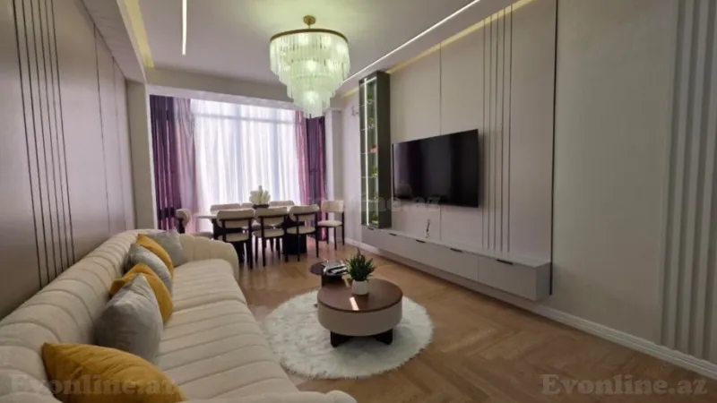 Satılır 3 otaqlı Mənzil Yeni tikili 120 m² Nərimanov r. - şəkil 2