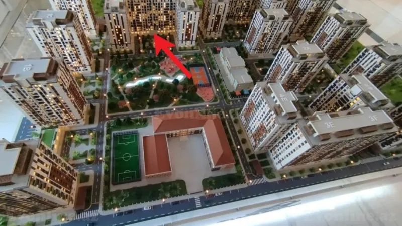 Satılır 2 otaqlı Mənzil Yeni tikili 53 m² Xırdalan - şəkil 5