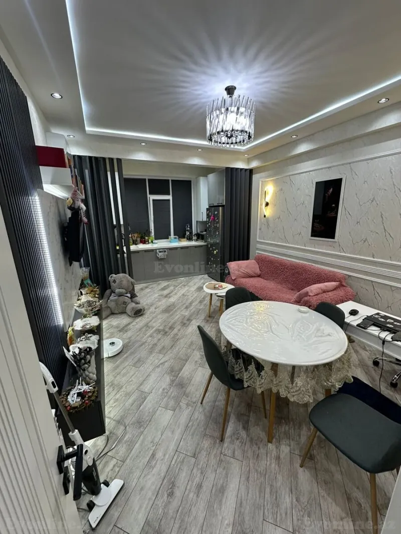 Satılır 2 otaqlı Mənzil Yeni tikili 55 m² Həzi Aslanov m. - şəkil 2