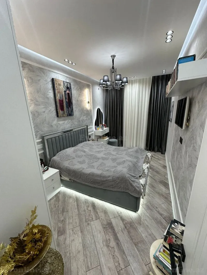 Satılır 2 otaqlı Mənzil Yeni tikili 55 m² Həzi Aslanov m. - şəkil 4