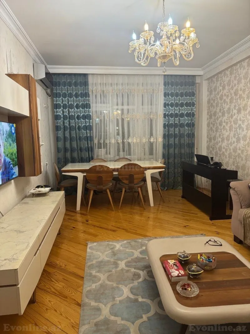 Satılır 3 otaqlı Mənzil Yeni tikili 110 m² Həzi Aslanov m. - şəkil 2