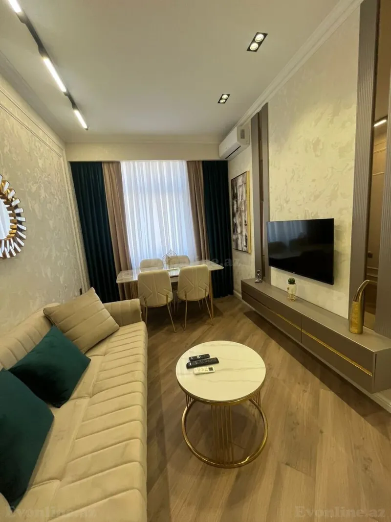 Kirayə verilir 2 otaqlı Mənzil Yeni tikili 45 m² Qara Qarayev m.