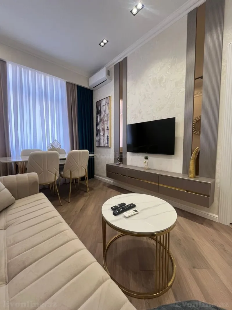 Kirayə verilir 2 otaqlı Mənzil Yeni tikili 45 m² Qara Qarayev m. - şəkil 4