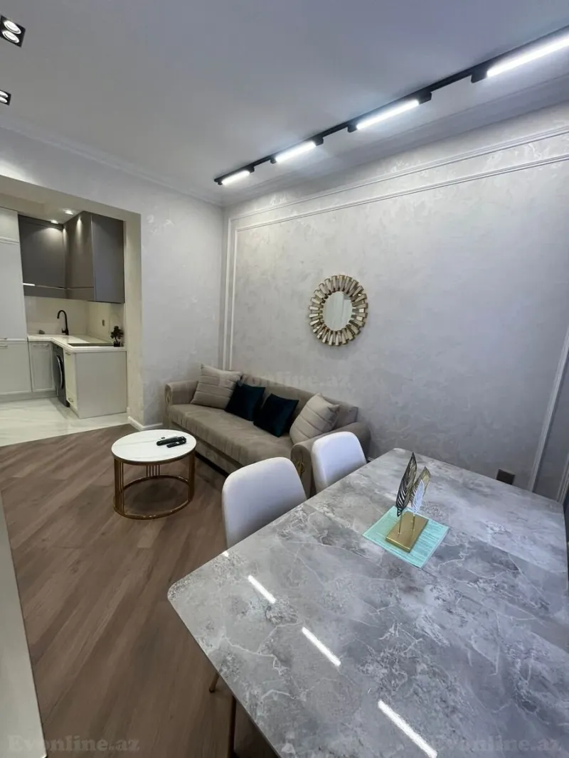 Kirayə verilir 2 otaqlı Mənzil Yeni tikili 45 m² Qara Qarayev m. - şəkil 5
