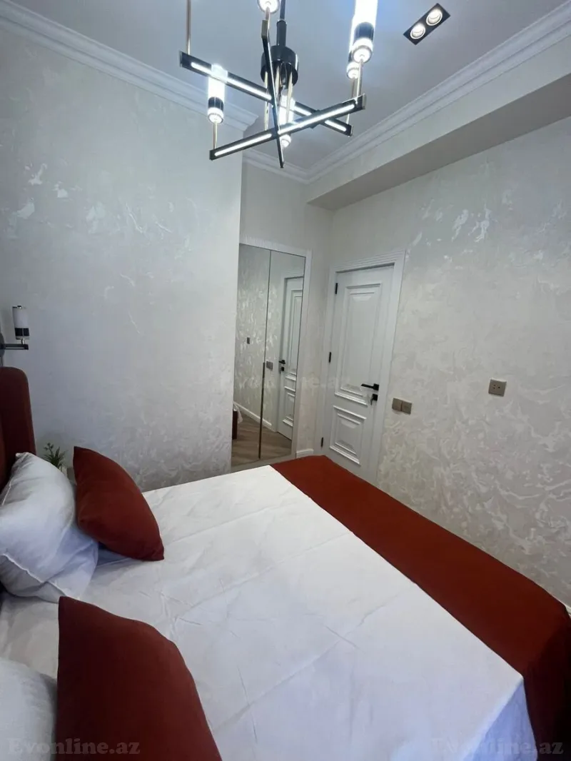 Kirayə verilir 2 otaqlı Mənzil Yeni tikili 45 m² Qara Qarayev m. - şəkil 10