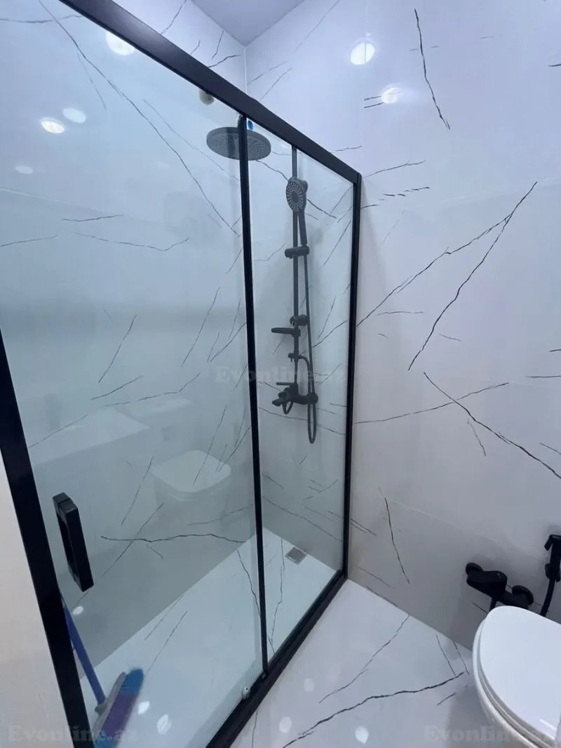 Kirayə verilir 2 otaqlı Mənzil Yeni tikili 45 m² Qara Qarayev m. - şəkil 15