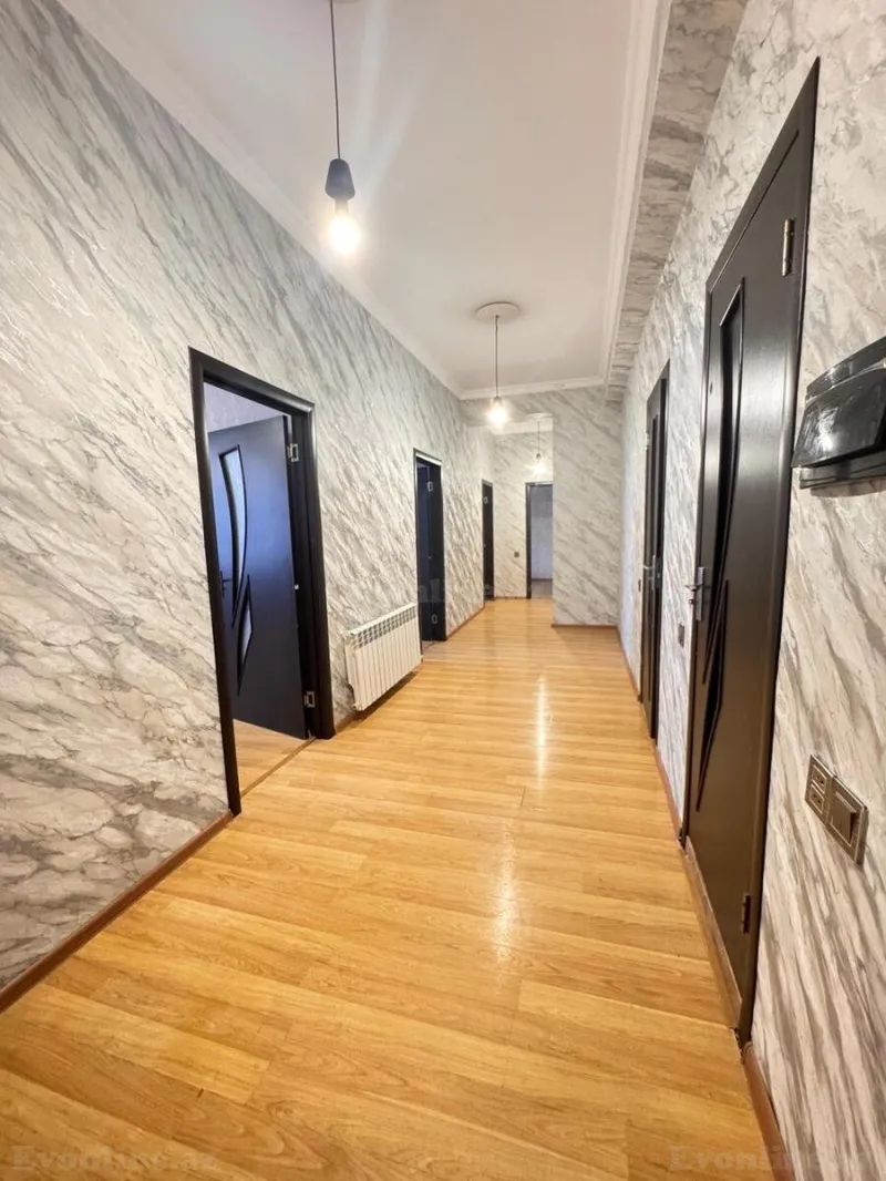 Kirayə verilir 3 otaqlı Mənzil Yeni tikili 130 m² Nəsimi r. - şəkil 4