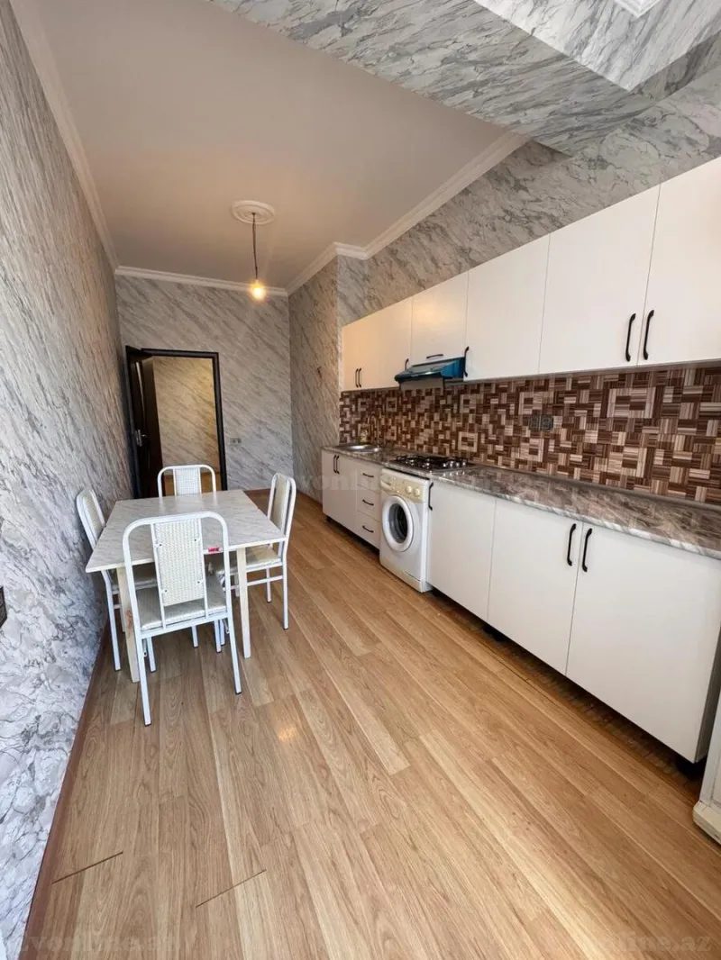 Kirayə verilir 3 otaqlı Mənzil Yeni tikili 130 m² Nəsimi r. - şəkil 6
