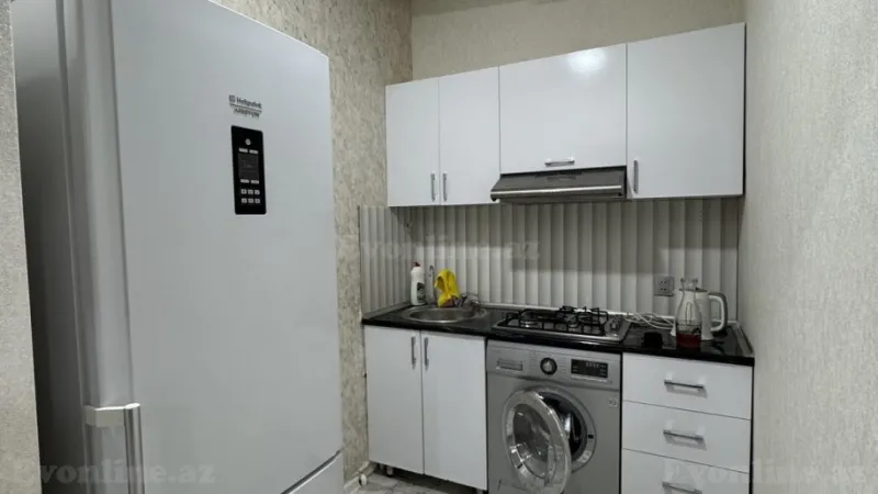 Kirayə verilir 2 otaqlı Mənzil Yeni tikili 50 m² İnşaatçılar m. - şəkil 5