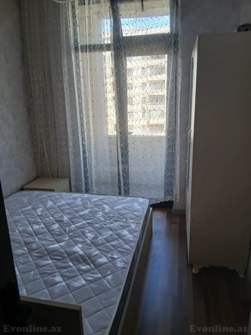 Kirayə verilir 2 otaqlı Mənzil Yeni tikili 45 m² Qara Qarayev m. - şəkil 2
