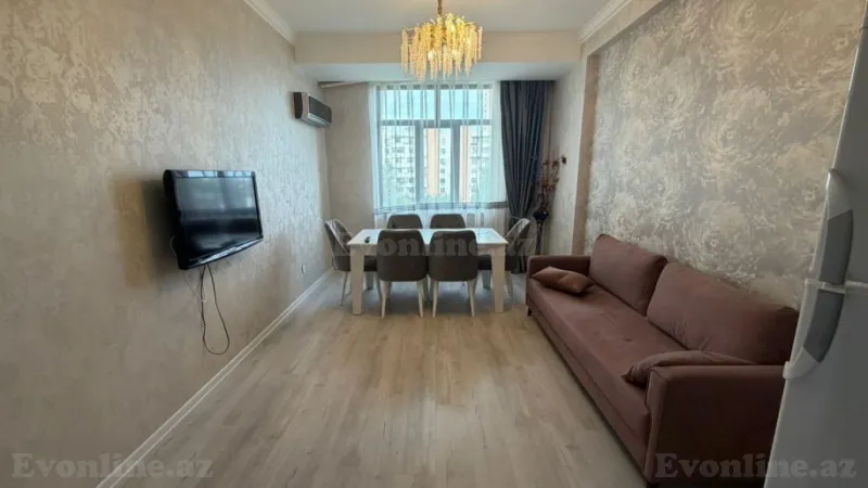 Kirayə verilir 3 otaqlı Mənzil Yeni tikili 70 m² 8-ci mikrorayon