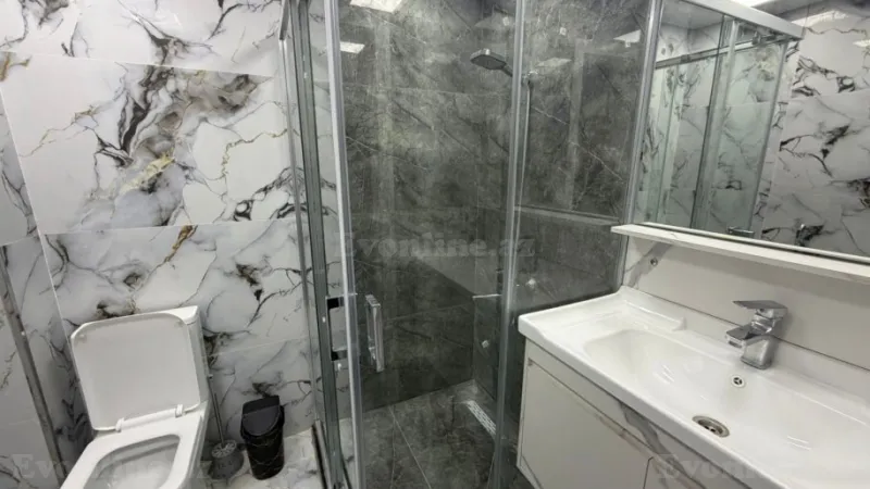 Kirayə verilir 3 otaqlı Mənzil Yeni tikili 70 m² 8-ci mikrorayon - şəkil 17