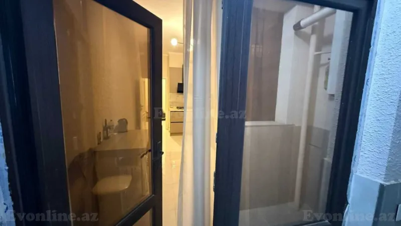 Kirayə verilir 2 otaqlı Mənzil Yeni tikili 80 m² Nəsimi r. - şəkil 18