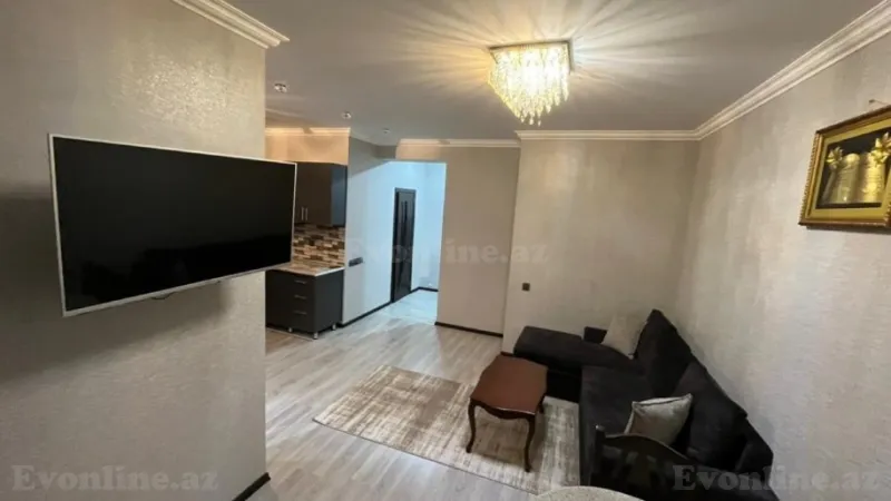 Kirayə verilir 2 otaqlı Mənzil Yeni tikili 60 m² Həzi Aslanov - şəkil 2