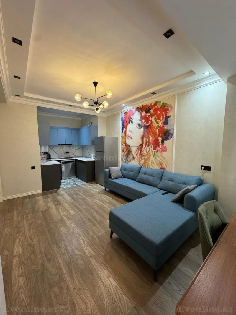 Kirayə verilir 3 otaqlı Mənzil Yeni tikili 85 m² Nizami m. - şəkil 2