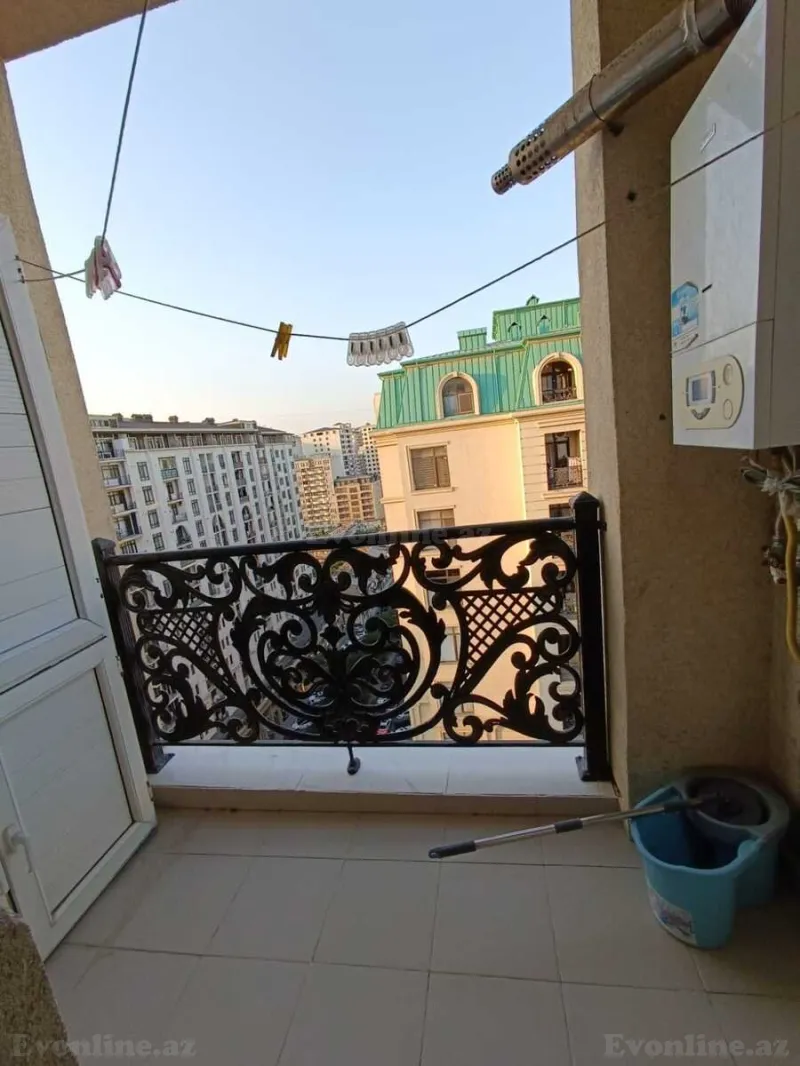Kirayə verilir 2 otaqlı Mənzil Yeni tikili 55 m² Nərimanov r. - şəkil 5