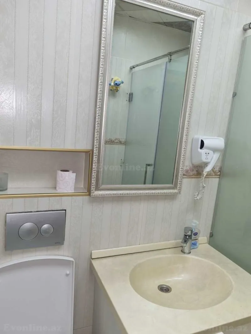 Kirayə verilir 2 otaqlı Mənzil Yeni tikili 80 m² Xətai m. - şəkil 8