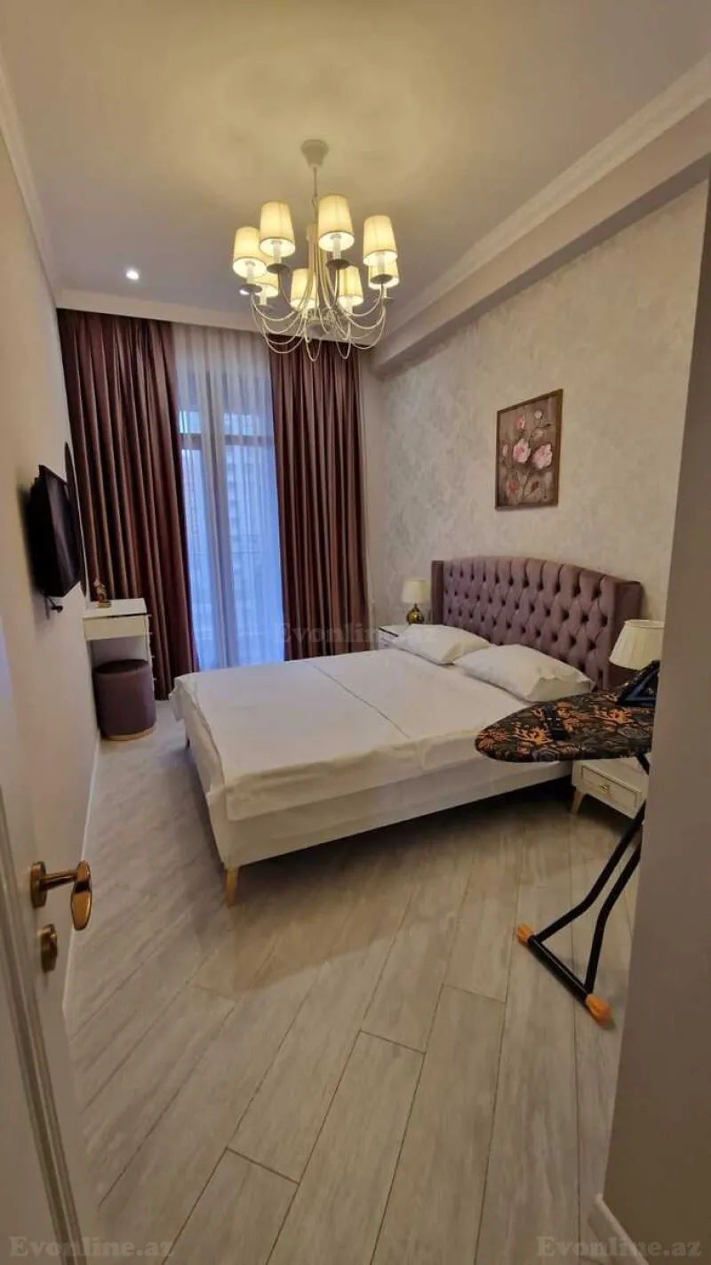 Kirayə verilir 2 otaqlı Mənzil Yeni tikili 70 m² Nərimanov r. - şəkil 5