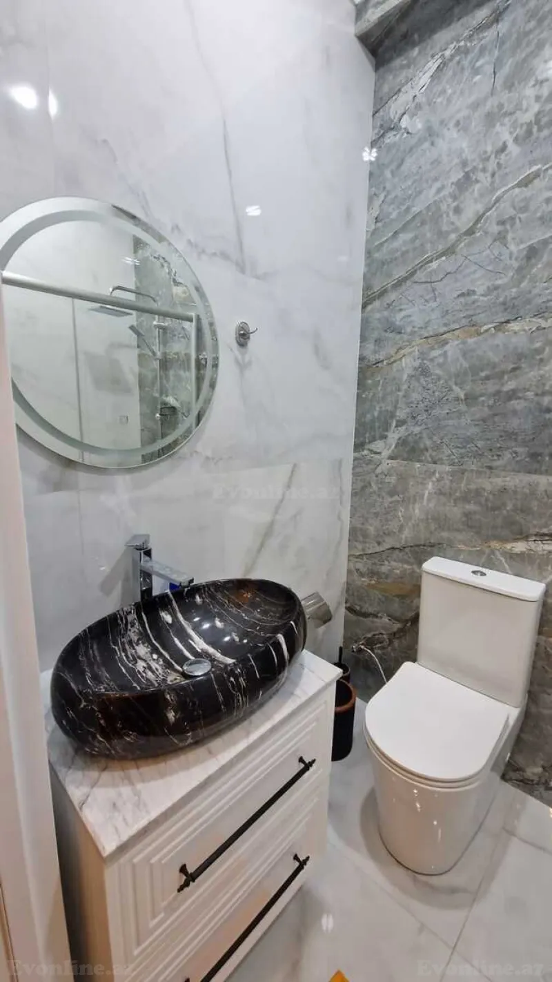 Kirayə verilir 2 otaqlı Mənzil Yeni tikili 70 m² Nərimanov r. - şəkil 11
