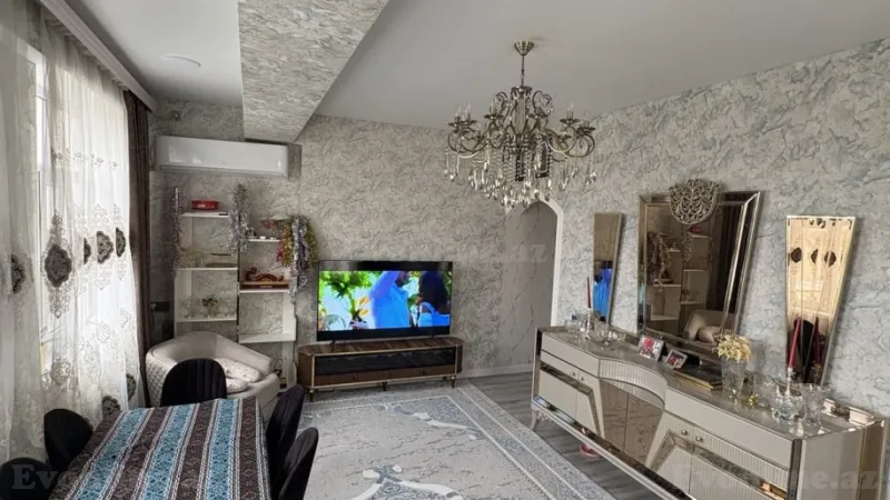 Satılır 3 otaqlı Mənzil Yeni tikili 85 m² Sabunçu r. - şəkil 3