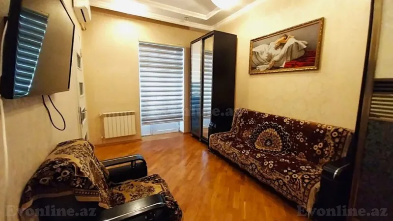 Kirayə verilir 2 otaqlı Mənzil Köhnə tikili 55 m² Yasamal - şəkil 2