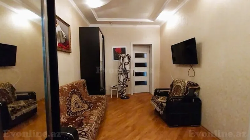Kirayə verilir 2 otaqlı Mənzil Köhnə tikili 55 m² Yasamal - şəkil 3