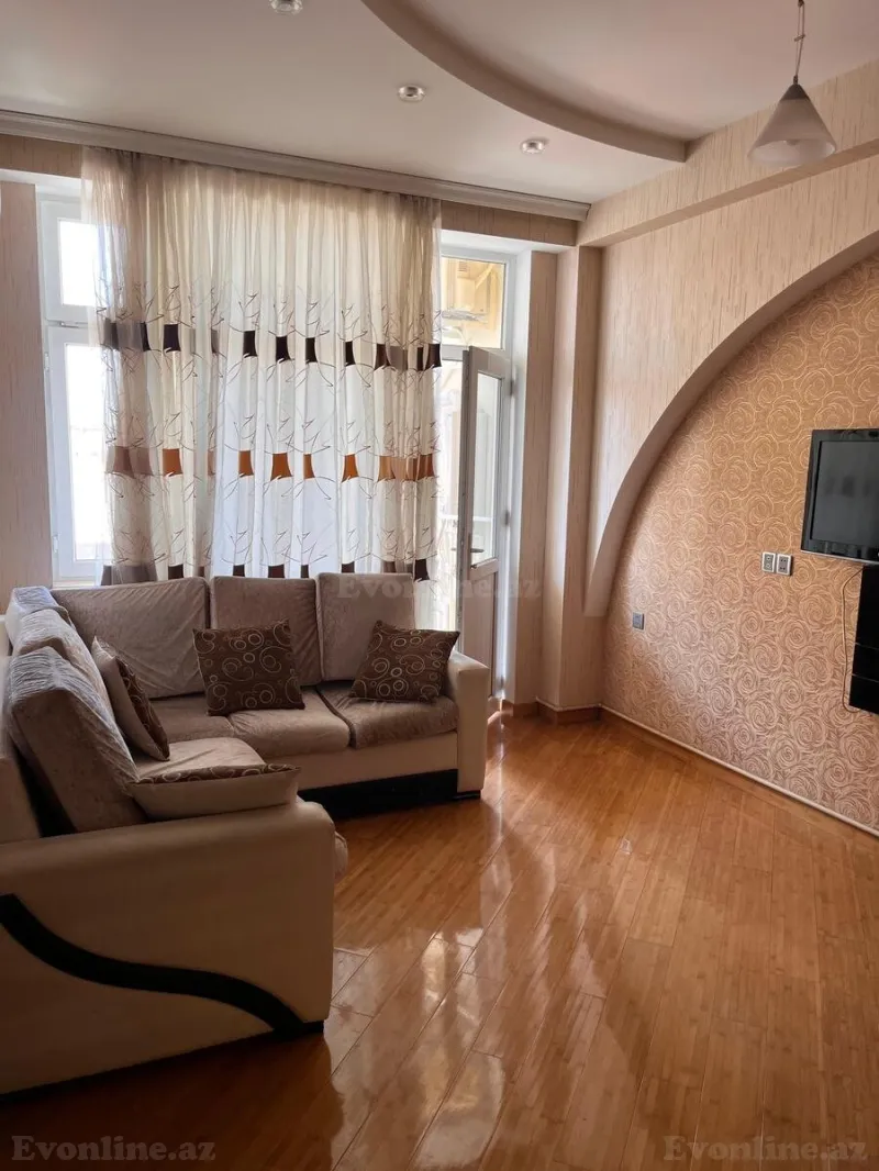 Kirayə verilir 2 otaqlı Mənzil Yeni tikili 50 m² Binəqədi r.