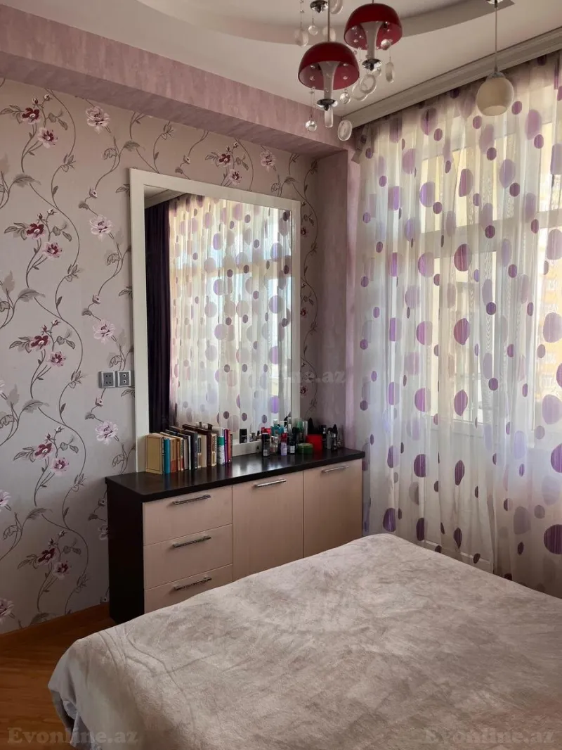 Kirayə verilir 2 otaqlı Mənzil Yeni tikili 50 m² Binəqədi r. - şəkil 4