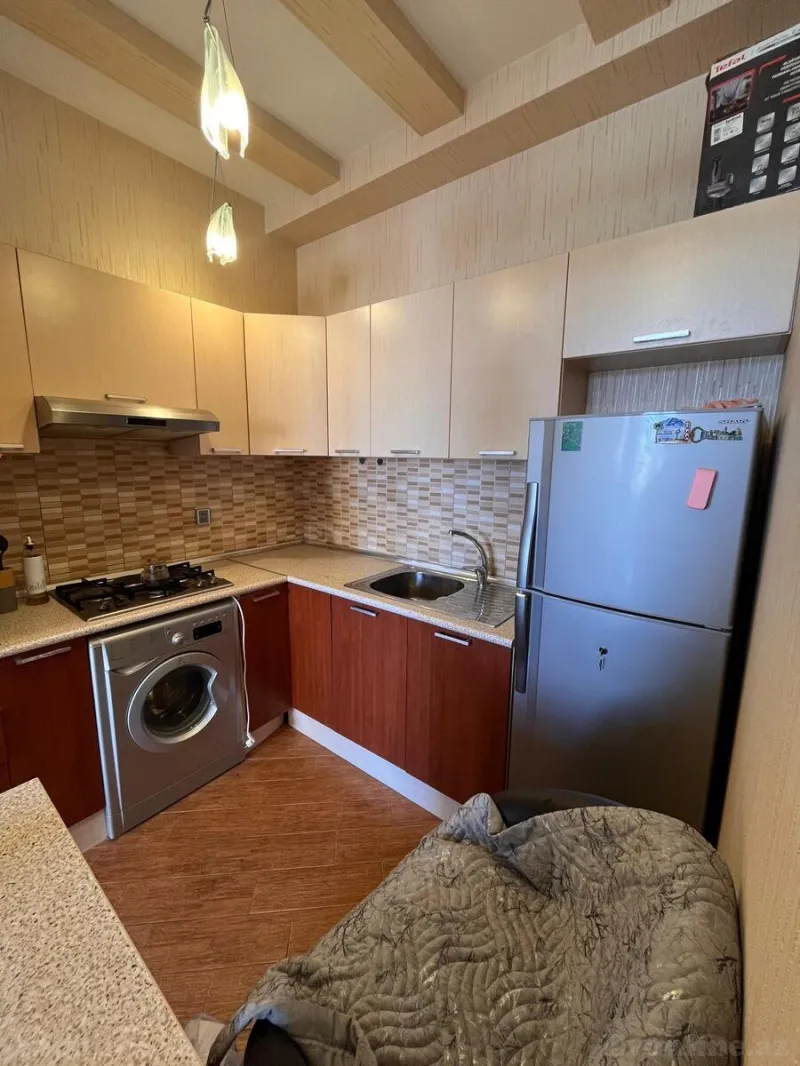 Kirayə verilir 2 otaqlı Mənzil Yeni tikili 50 m² Binəqədi r. - şəkil 6