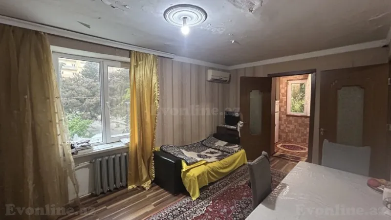 Satılır 2 otaqlı Mənzil Köhnə tikili 40 m² Yasamal - şəkil 2