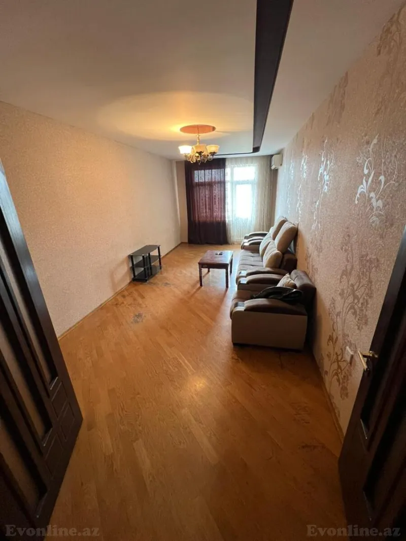 Kirayə verilir 3 otaqlı Mənzil Yeni tikili 120 m² 1-ci mikrorayon - şəkil 2
