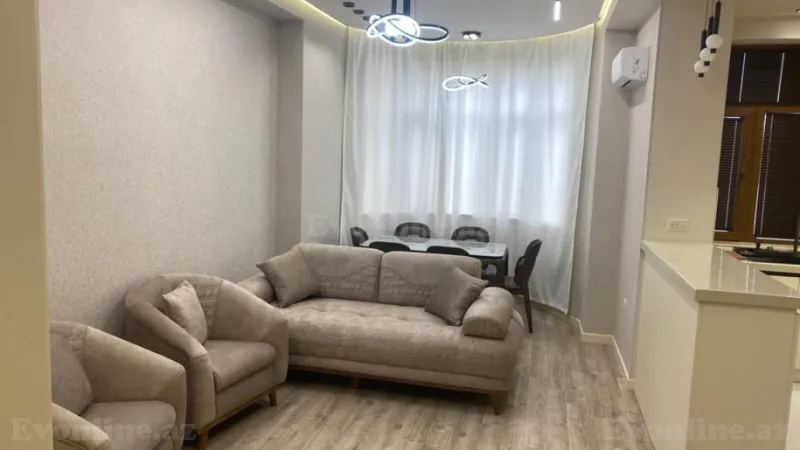 Kirayə verilir 2 otaqlı Mənzil Yeni tikili 75 m² Xətai m.