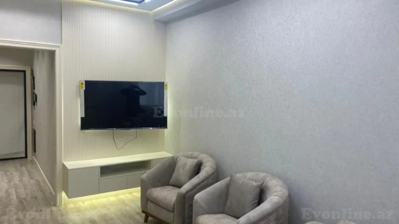 Kirayə verilir 2 otaqlı Mənzil Yeni tikili 75 m² Xətai m. - şəkil 2