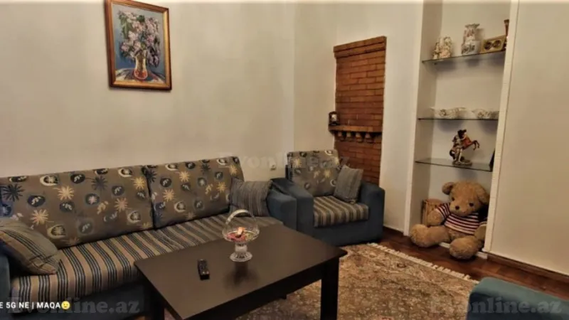 Kirayə verilir 2 otaqlı Mənzil Köhnə tikili 80 m² Nəsimi r. - şəkil 9
