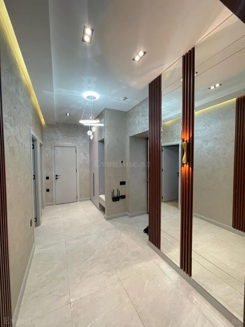 Kirayə verilir 3 otaqlı Mənzil Yeni tikili 110 m² Nəsimi r. - şəkil 14