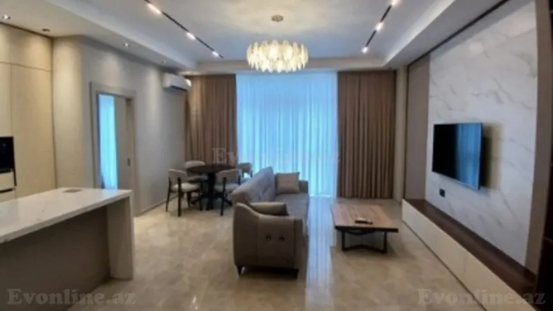 Kirayə verilir 3 otaqlı Mənzil Yeni tikili 88 m² Abşeron r. - şəkil 14