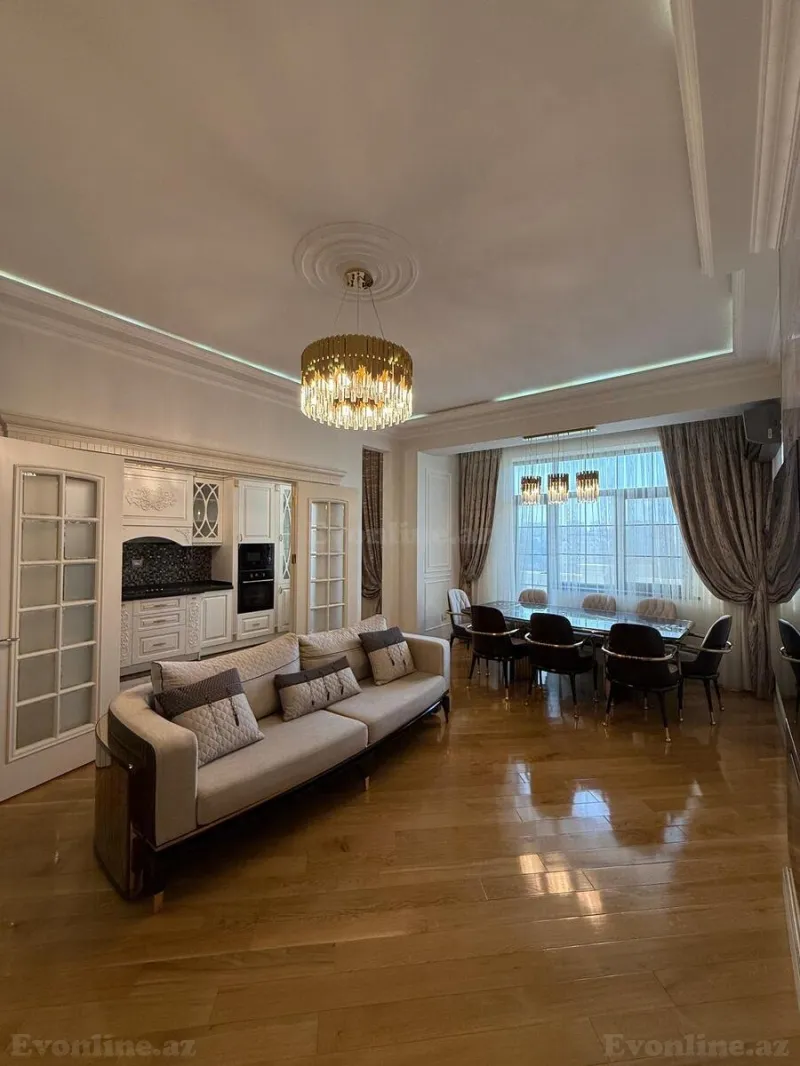 Satılır 2 otaqlı Mənzil Yeni tikili 90 m² Elmlər Akademiyası m. - şəkil 2