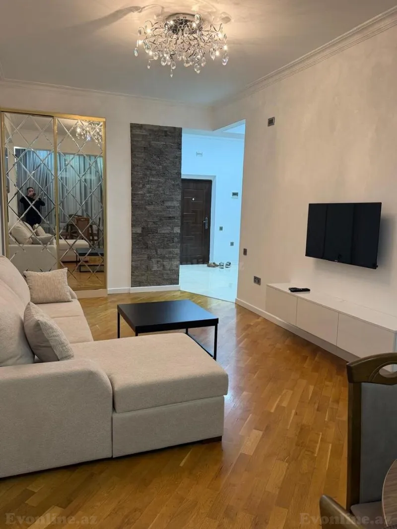 Kirayə verilir 2 otaqlı Mənzil Yeni tikili 60 m² Böyükşor - şəkil 2