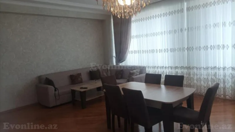 Kirayə verilir 3 otaqlı Mənzil Yeni tikili 130 m² 8-ci mikrorayon - şəkil 2