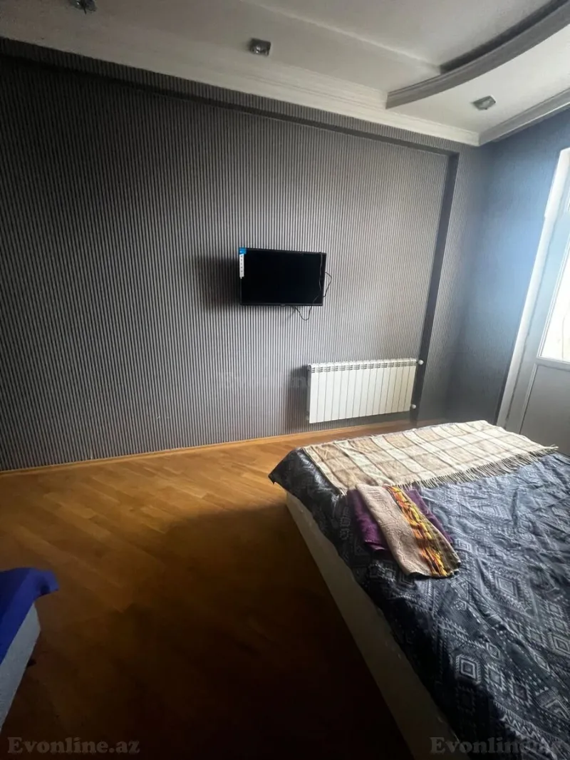 Kirayə verilir 1 otaqlı Mənzil Yeni tikili 50 m² Gənclik m. - şəkil 2