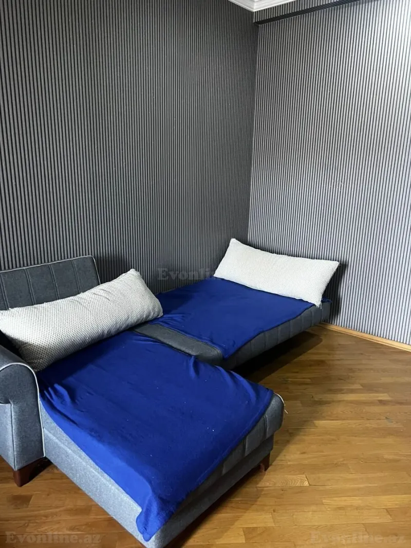 Kirayə verilir 1 otaqlı Mənzil Yeni tikili 50 m² Gənclik m. - şəkil 3