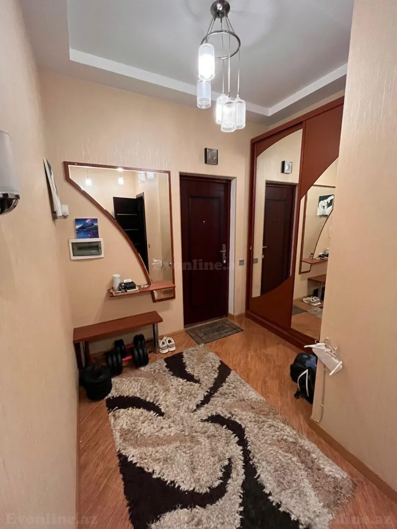 Kirayə verilir 2 otaqlı Mənzil Yeni tikili 60 m² Nəsimi r. - şəkil 16
